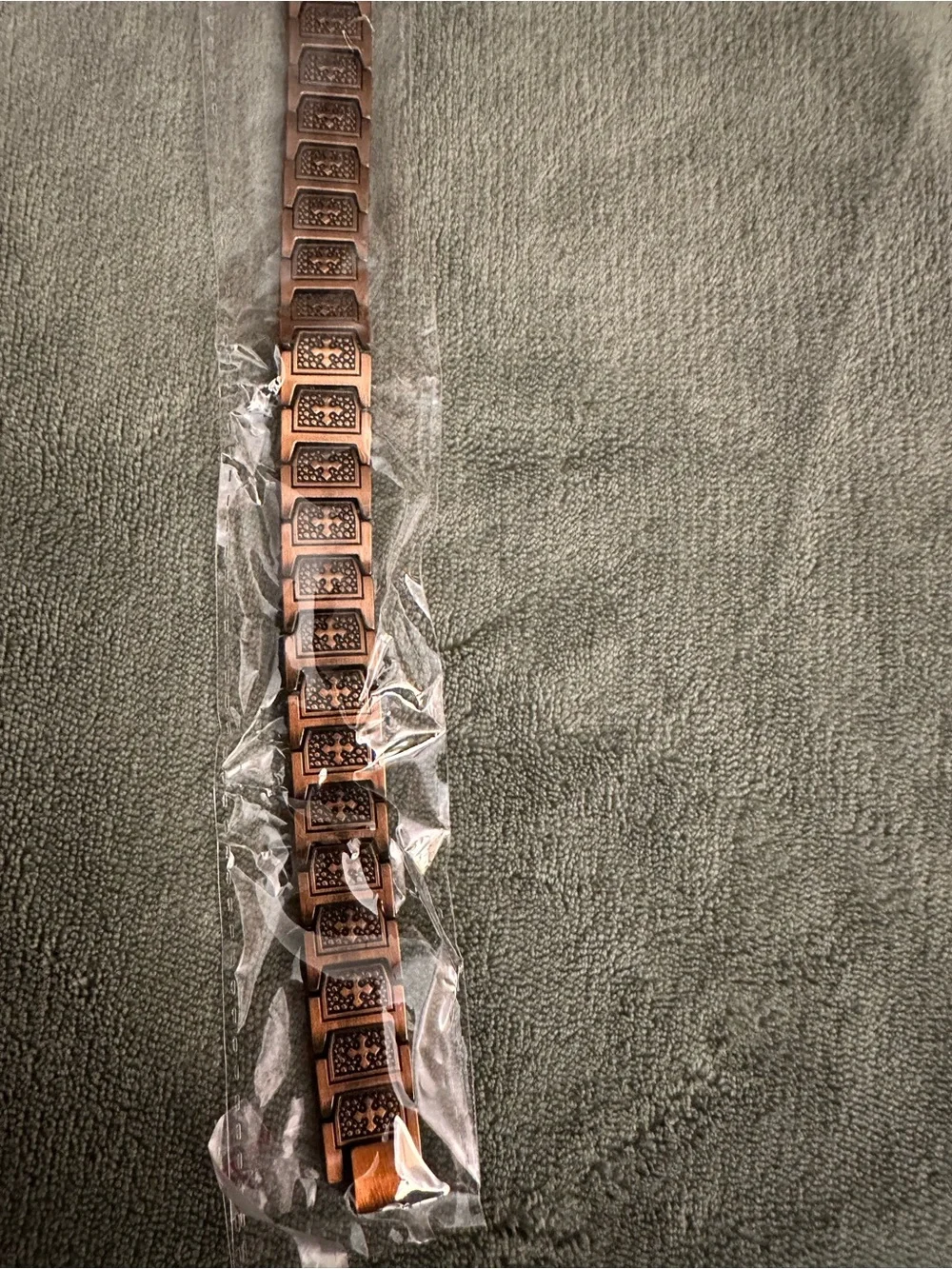 Rose Gold Magnetic Link Bracelet Band for Smartwatches